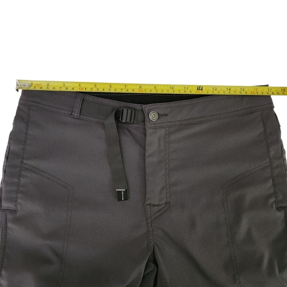 PRANA Men’s Cropped Hiking Pants – Technical Outdoor Utility dark grey m - Picture 8 of 15